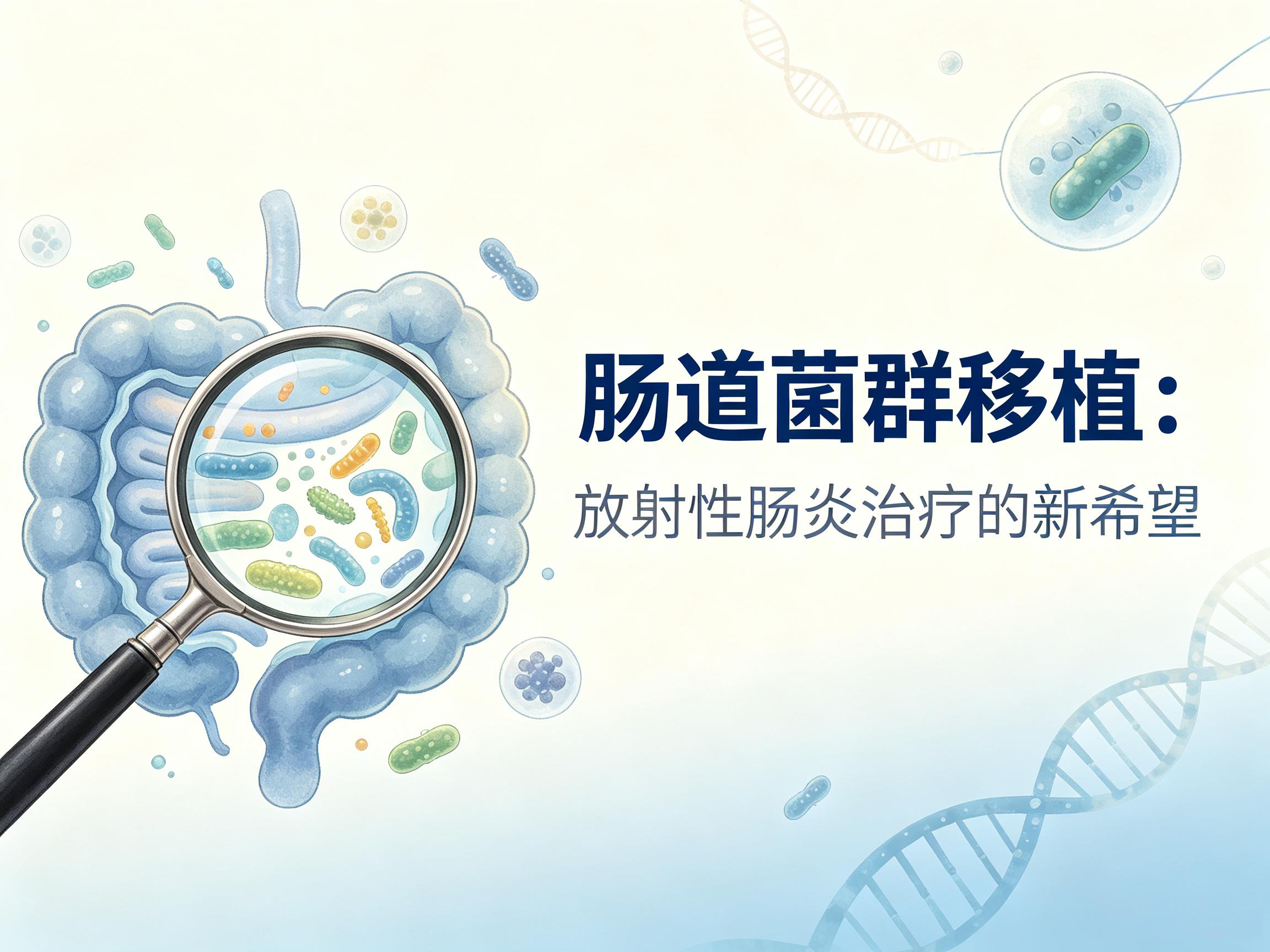 九江市|第3期 肠道菌群移植：放射性肠炎治疗的新希望